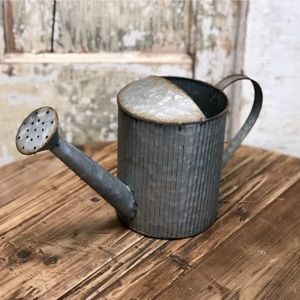 Vintage Style Metal Watering Can